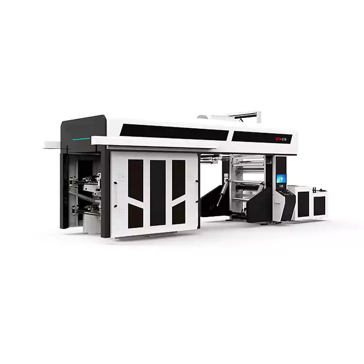 4-8 Kulay Flexographic Ci Plastic Flexo Printing Machine