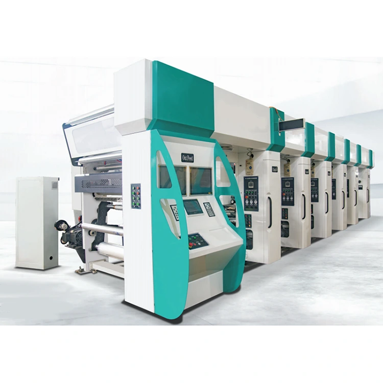 Computerized Automatic Rotogravure Printing Machine Three Vector Motor